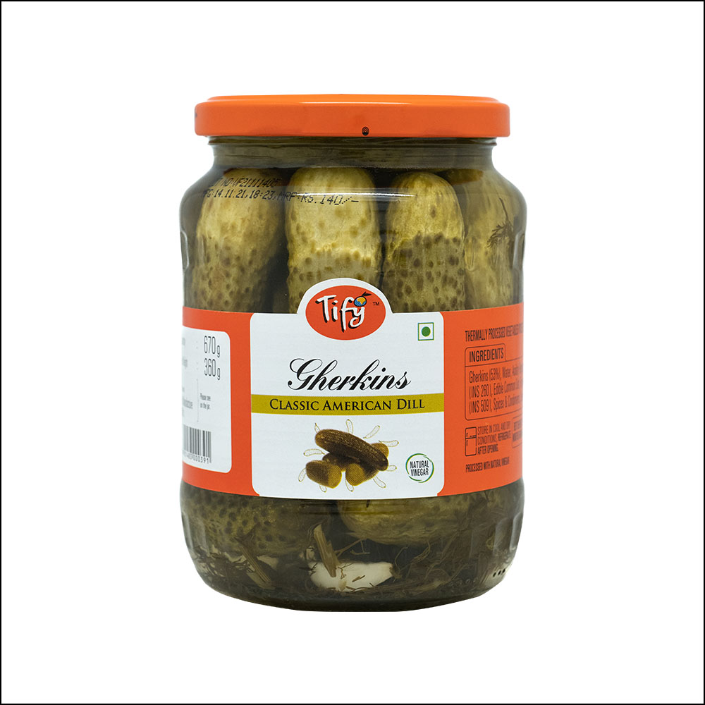 Gherkins Classic American Style Dill